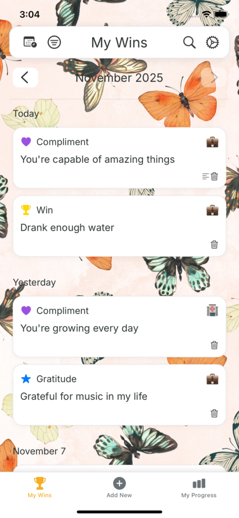 small wins method wallpaper