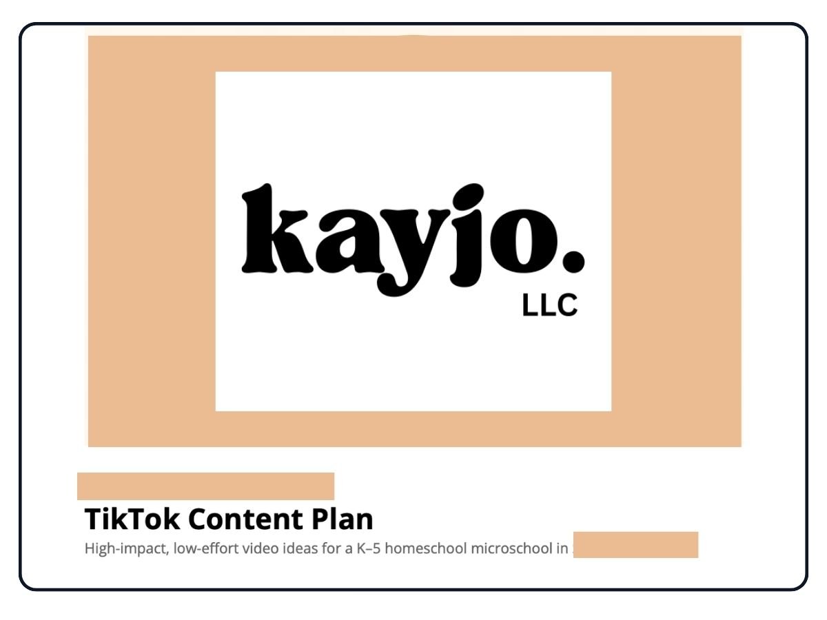 How an overwhelmed school founder got 50 ready-to-film video ideas